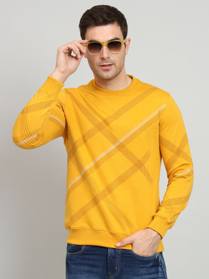 OGEN Full Sleeve Striped Men Sweatshirt
