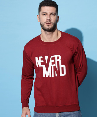 Fit N Fame Full Sleeve Printed Men Sweatshirt