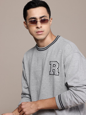 Roadster Full Sleeve Striped Men Sweatshirt