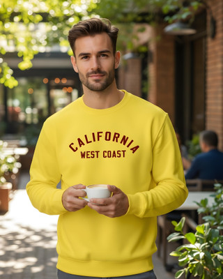 flyind Full Sleeve Printed Men Sweatshirt
