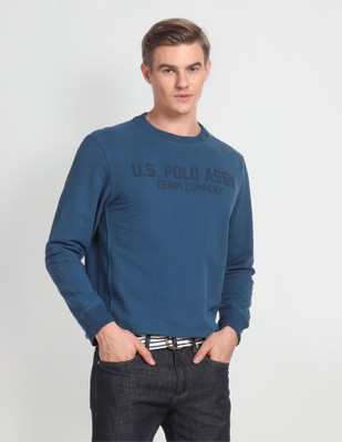 U.S. POLO ASSN. Full Sleeve Printed Men Sweatshirt