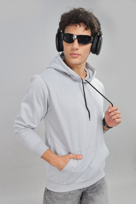 We Perfect Full Sleeve Solid Men Sweatshirt