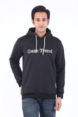 GazeTrend Full Sleeve Self Design Men Sweatshirt