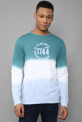 Allen Solly Full Sleeve Color Block Men Sweatshirt