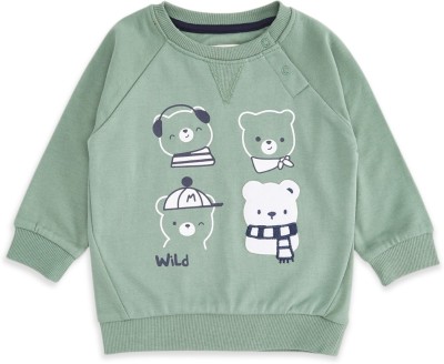Pantaloons Baby Full Sleeve Graphic Print Baby Boys Sweatshirt