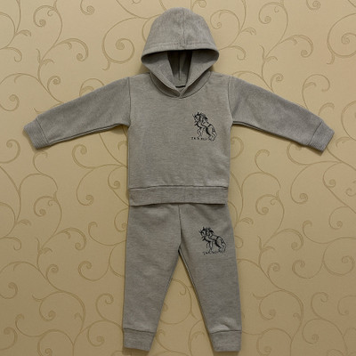 TANNURYX Full Sleeve Self Design Baby Boys & Baby Girls Sweatshirt