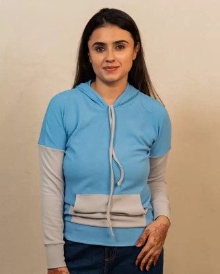 METRONAUT Full Sleeve Solid Women Sweatshirt