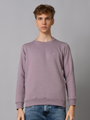 KILLER Full Sleeve Solid Men Sweatshirt