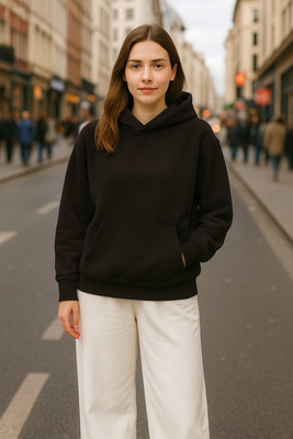 Rockwell Full Sleeve Solid Women Sweatshirt