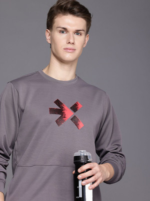 HRX by Hrithik Roshan Full Sleeve Printed Men Sweatshirt