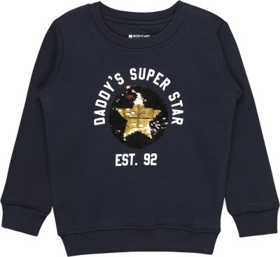 BodyCare Full Sleeve Graphic Print Baby Boys Sweatshirt