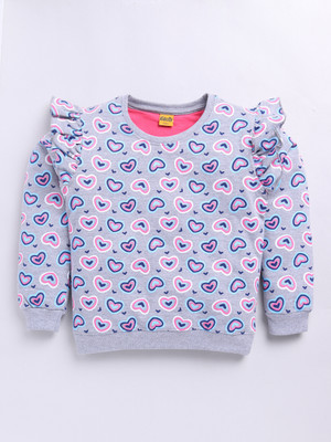 KIDCITY Full Sleeve Printed Girls Sweatshirt