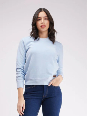 JRCY Full Sleeve Solid Women Sweatshirt