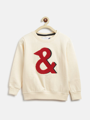 TALES & STORIES Full Sleeve Printed Baby Boys Sweatshirt