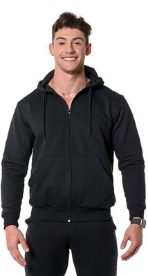 Artivri Full Sleeve Solid Men Sweatshirt
