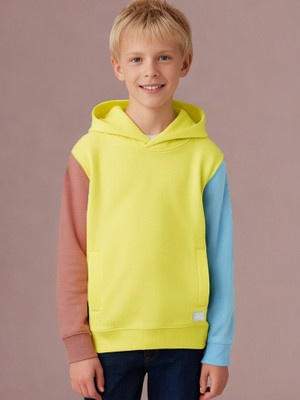 Cherry Crumble by Nitt Hyman Full Sleeve Color Block Baby Boys & Baby Girls Sweatshirt