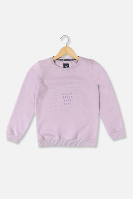 Allen Solly Full Sleeve Printed Girls Sweatshirt