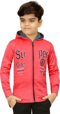 FASHION GRAB Full Sleeve Printed Boys Jacket