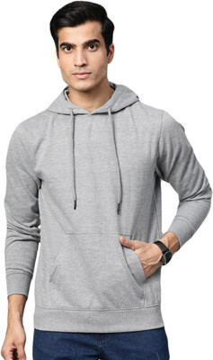 Galatea Full Sleeve Solid Men Sweatshirt