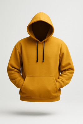 Wellvery Full Sleeve Solid Men Sweatshirt