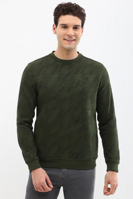 Allen Solly Full Sleeve Printed Men Sweatshirt