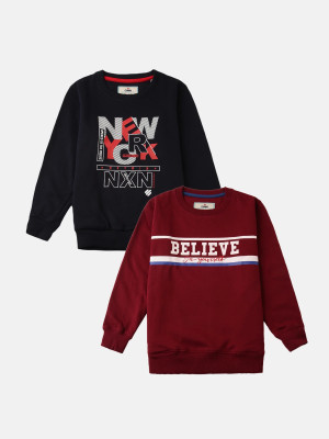 ONN Full Sleeve Printed Boys Sweatshirt