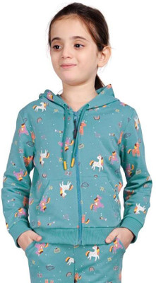 Plum Tree Full Sleeve Solid Girls Sweatshirt