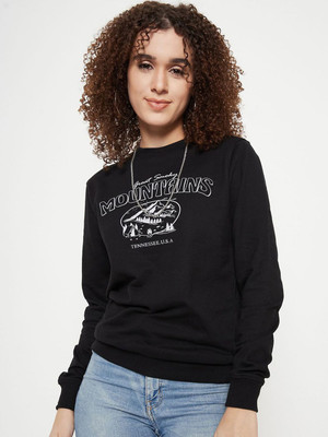 Mast & Harbour Full Sleeve Graphic Print Women Sweatshirt