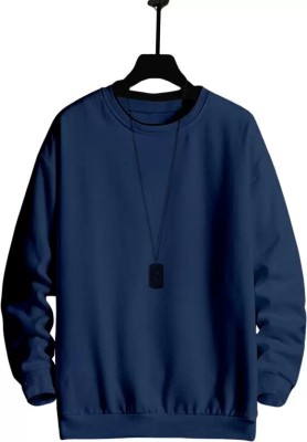 OMI Full Sleeve Solid Men & Women Sweatshirt