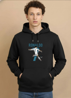 Adam White Full Sleeve Printed Men Sweatshirt