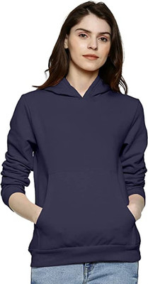 Timyka Full Sleeve Solid Women Sweatshirt