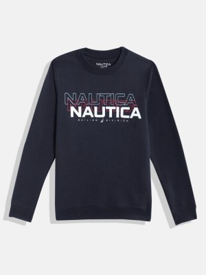 NAUTICA Full Sleeve Printed Boys Sweatshirt