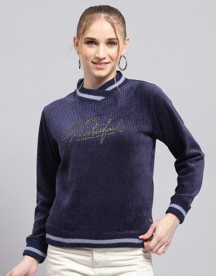 MONTE CARLO Full Sleeve Printed Women Sweatshirt