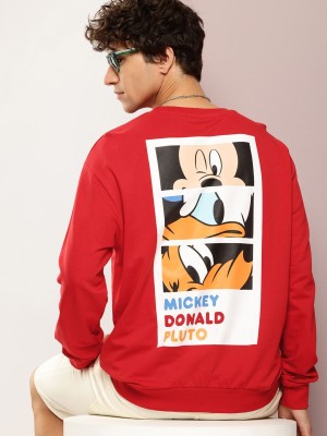 Kook N Keech Disney Full Sleeve Printed Men Sweatshirt