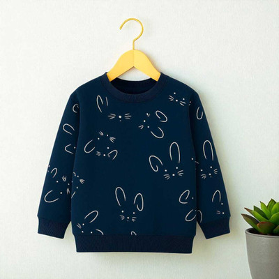 toystshirt Full Sleeve Printed Boys & Girls Sweatshirt
