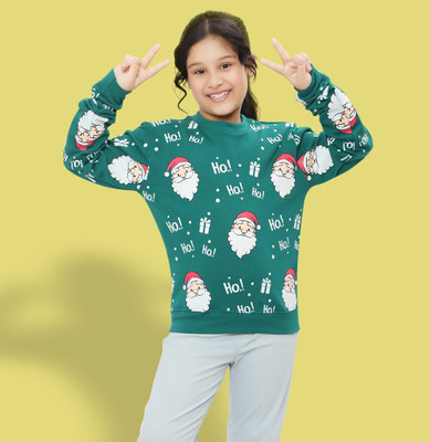 Ninos Dreams Full Sleeve Printed Girls Sweatshirt