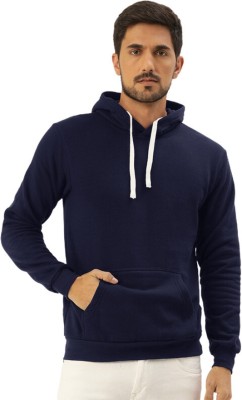 LazyChunks Full Sleeve Solid Men Sweatshirt