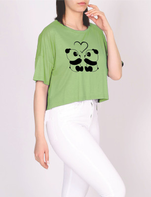 AVSENTERPRISE FASHION Short Sleeve Solid Women Sweatshirt