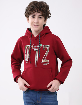 MONTE CARLO Full Sleeve Printed Boys Sweatshirt