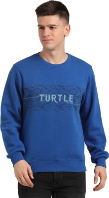 TURTLE Full Sleeve Striped Men Sweatshirt