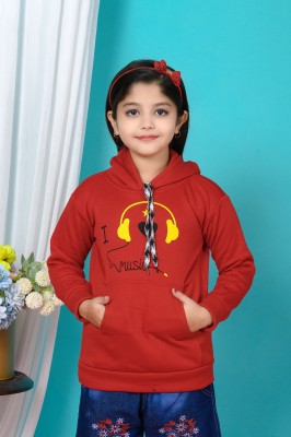 mohini collection Full Sleeve Printed Girls Sweatshirt