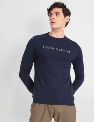 FLYING MACHINE Full Sleeve Printed Men Sweatshirt