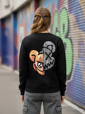 Benny Brooks Full Sleeve Printed Women Sweatshirt
