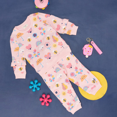 Pantaloons Baby Full Sleeve Printed Baby Girls Sweatshirt