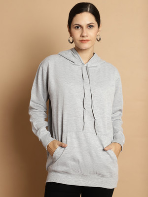 MACK JONNEY Full Sleeve Solid Women Sweatshirt