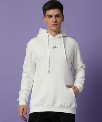 PockMAN Full Sleeve Solid Men Sweatshirt
