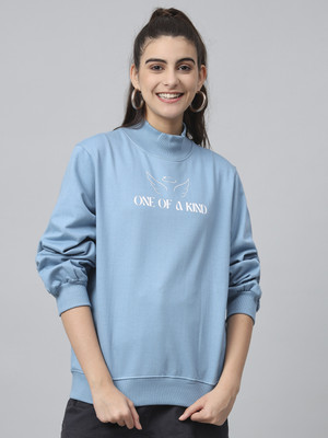 THE DRY STATE Full Sleeve Color Block Women Sweatshirt
