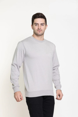 Super Weston Trend Full Sleeve Solid Men Sweatshirt