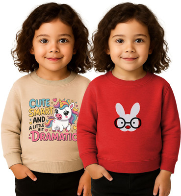 jpf Full Sleeve Printed Baby Boys & Baby Girls Sweatshirt