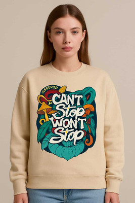 HouseOfCommon Full Sleeve Self Design Women Sweatshirt